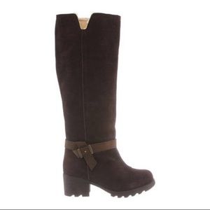 BEARPAW Brown Women's Stephanie Knee High Boot